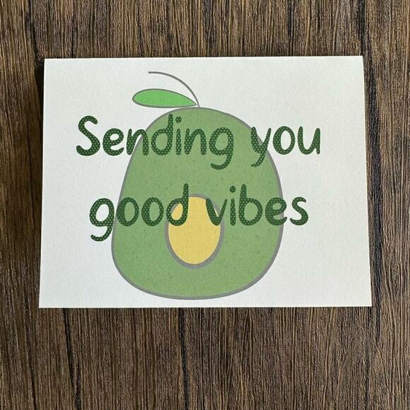 Blank Greeting Cards Fall Autumn Custom Art Cards Tablescape Avocado Gifts - Picture 2 of 3